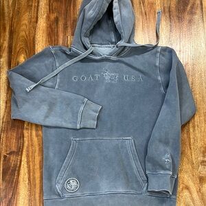 Like New Goat USA Youth Hoodie XL Denim Blue